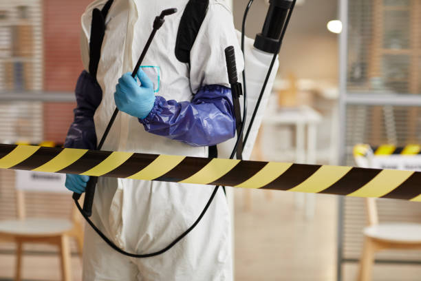 Professional Trauma Scene Cleanup technician working in Towaco, NJ